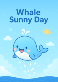 Whale Sunny Day