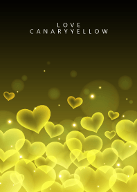 CANARY YELLOW HEART