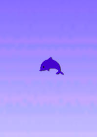 Simple dolphin icon 8