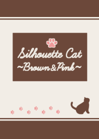 Silhouette Cat. ~simple brown~