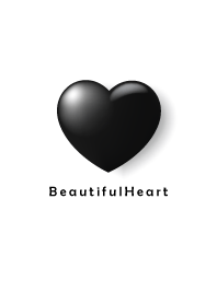 Beautiful Heart-BLACK PLUMP
