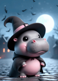 Moo Dong Deng Hippo Halloween n.23