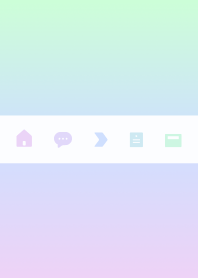 Simple icon Aurora gradient