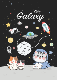Cat Cute Galaxy Lover