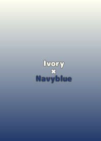 Ivory×Navyblue.TKC