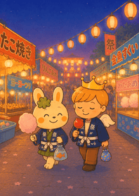 Gochiusagi & Kiran Ouji | Happy Night