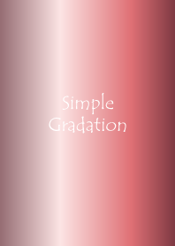 Simple Gradation -GlossyPink 36-