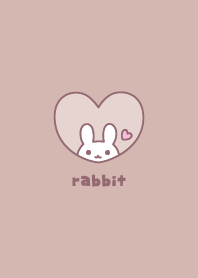 Rabbits Heart [Dullness Pink]