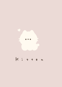 Yuru Cat (noline)/pink brown BR