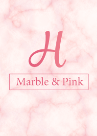 H-Marble&Pink-Initial