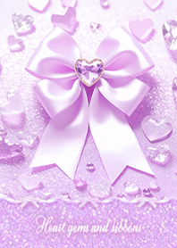 Sparkling Hearts & Ribbons -  Pur 2 v.I