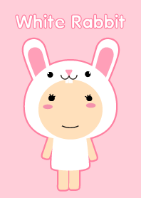 กระต่ายขาวน่ารัก