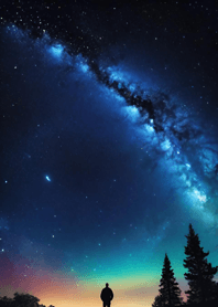 Mountain, Sea, and Moonlit Night D21C35