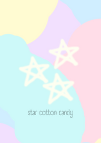Star cotton candy