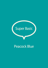 Super Basic Peacock Blue