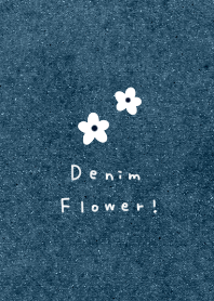 Denim x flowers.