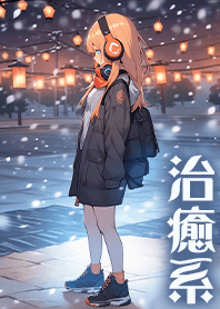 Healing Illustration-Winter Girl 1