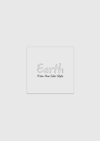 Earth - Earth White Gray Frame