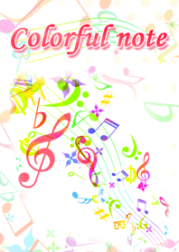Colorful note