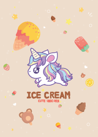 Unicorn Ice Cream Cutie