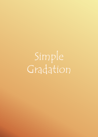 Simple Gradation -Sunset Sky2-