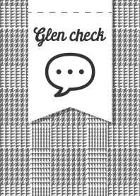 Glen check(black)