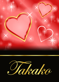 Takako-name-Love forecast-Red Heart