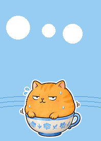 杯子太小・貓太滿