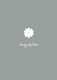 daisy simple olive green