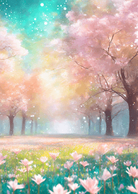 Beautiful real scenery(Spring-766)