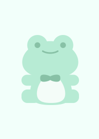 Cute frog Simple Green