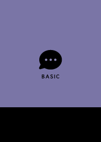 Simple&Basic / Black Purple