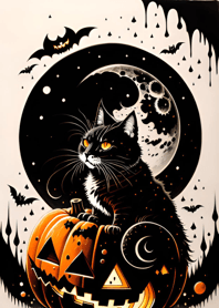 halloween cat B515ac