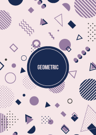 Geometric Amour Violet