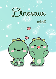 ไดโนเสาร์สีเขียวมิ้นท์