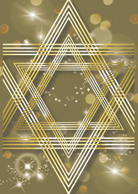 Gold : Hexagram that brings good luck
