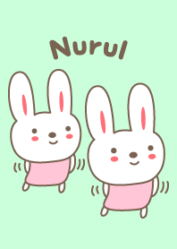 Cute rabbit theme for Nurul