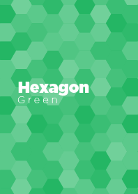 Hexagon / Green / グリーン / 緑