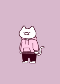 Hoodie cat.(dusty colors09)