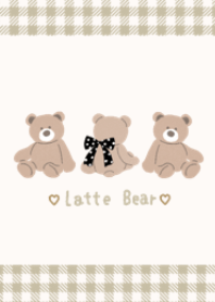 Latte color bear