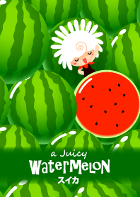 Fluffy & Tilly (Watermelon Day)