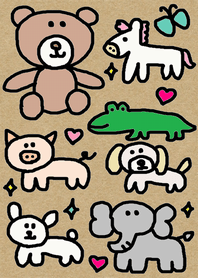 動物 x クラフト