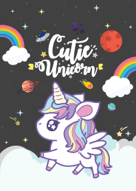 Unicorn Baby Galaxy Black