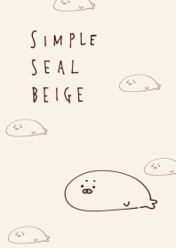 Simple seal beige Theme