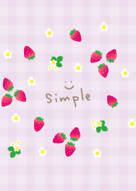 Strawberry simple cute7 from Japan