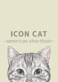 ICON CAT-American Shorthair-PASTEL YE/01