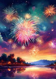 Beautiful Fireworks Theme#512