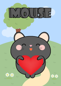 Love Emotions Black Mouse Theme