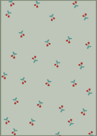 cherry_pattern (JP)beigegreen