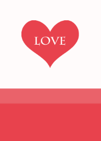 LOVE HEART -RED-